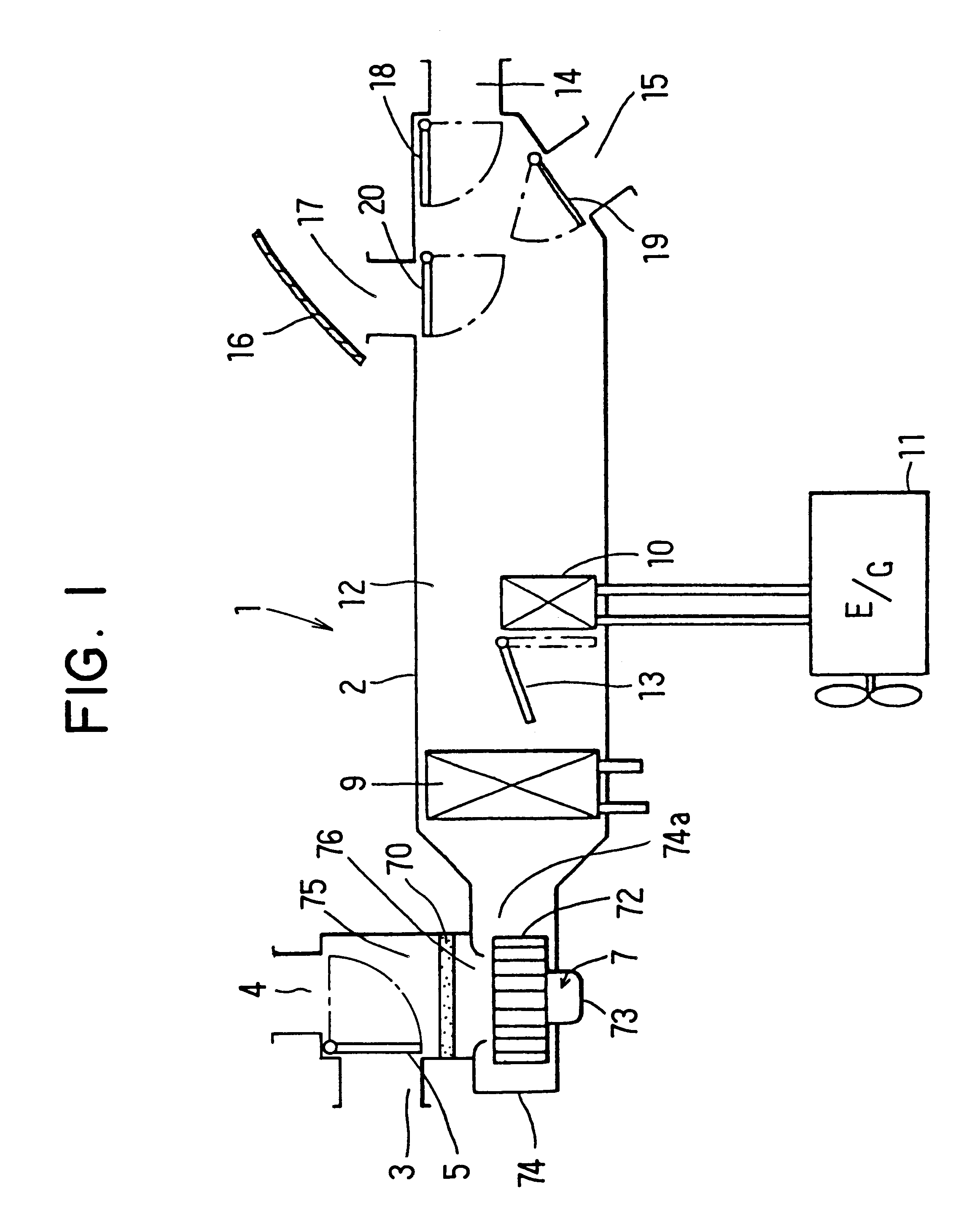 Centrifugal type blower unit