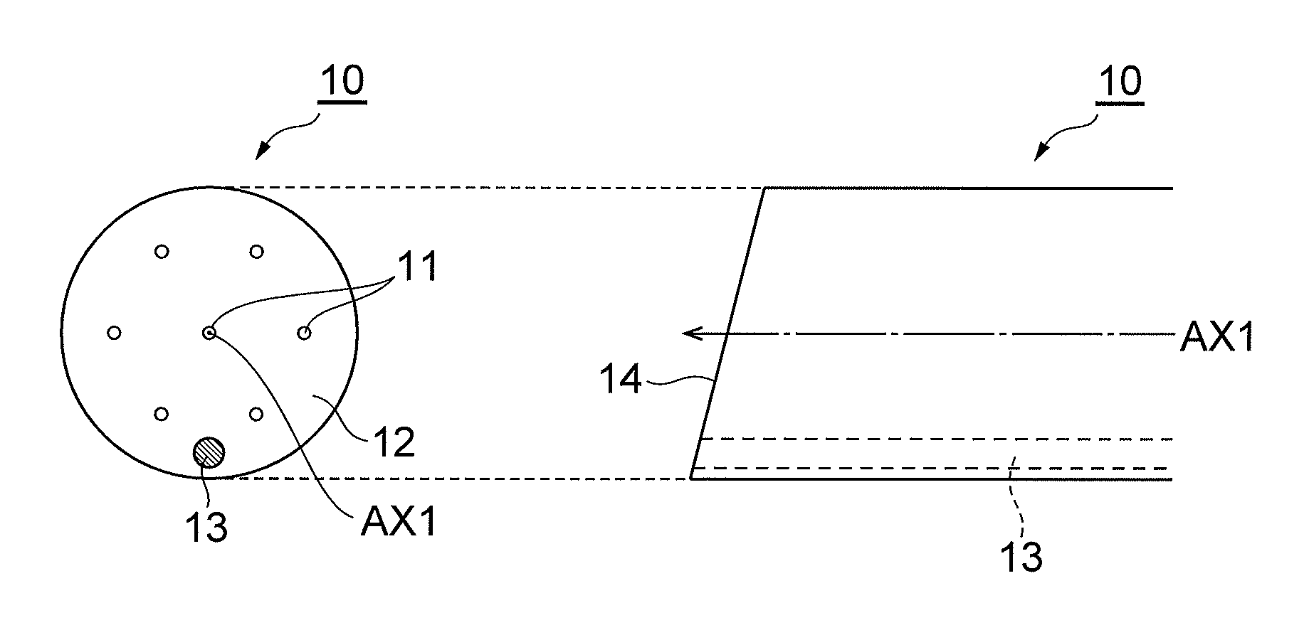 Multi-core optical fiber interconnection structure and method for manufacturing multi-core optical fiber interconnection structure