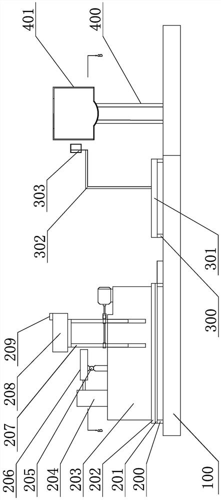 Auricular point automatic positioning device, positioning system and positioning method for assisting ear point pressing seeds