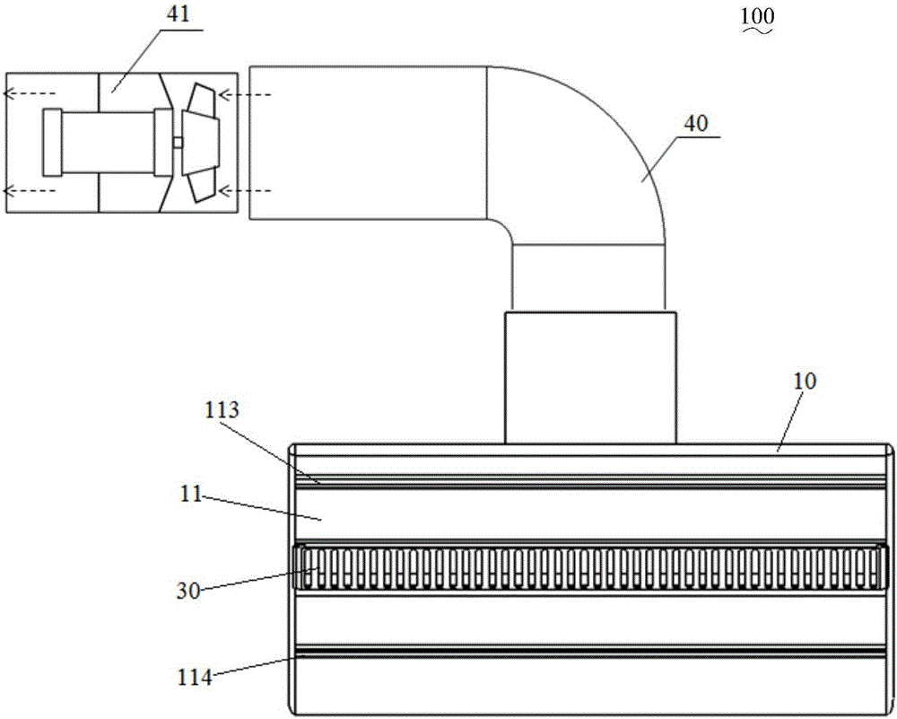 Smoke exhausting device