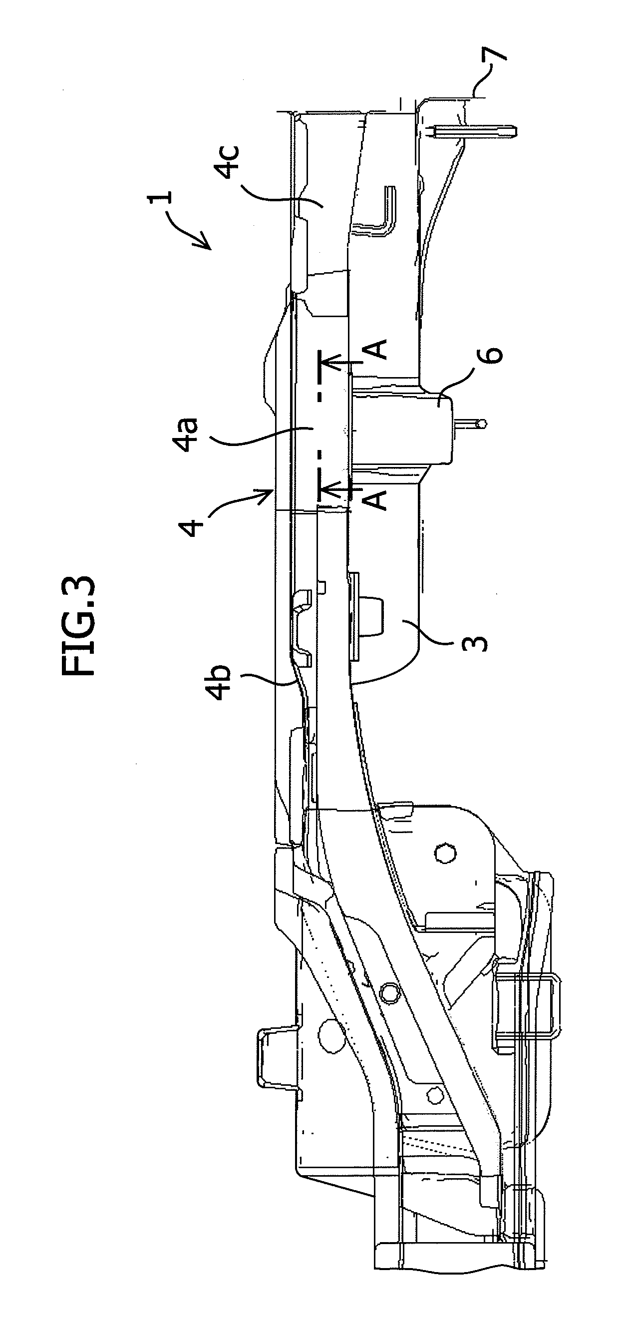 Lower Structure of Vehicle Body Rear Portion