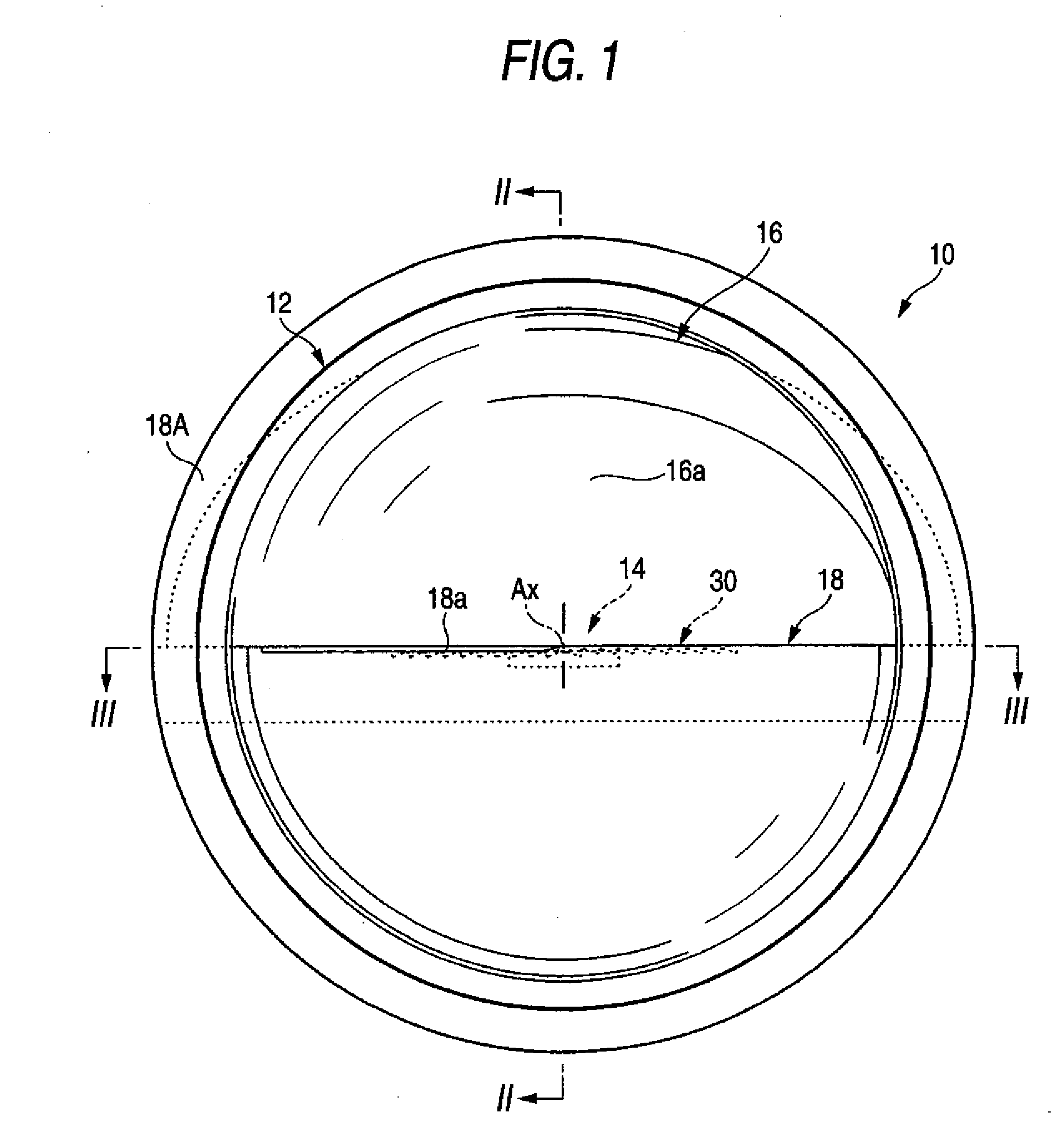 Lamp unit of vehicle headlamp