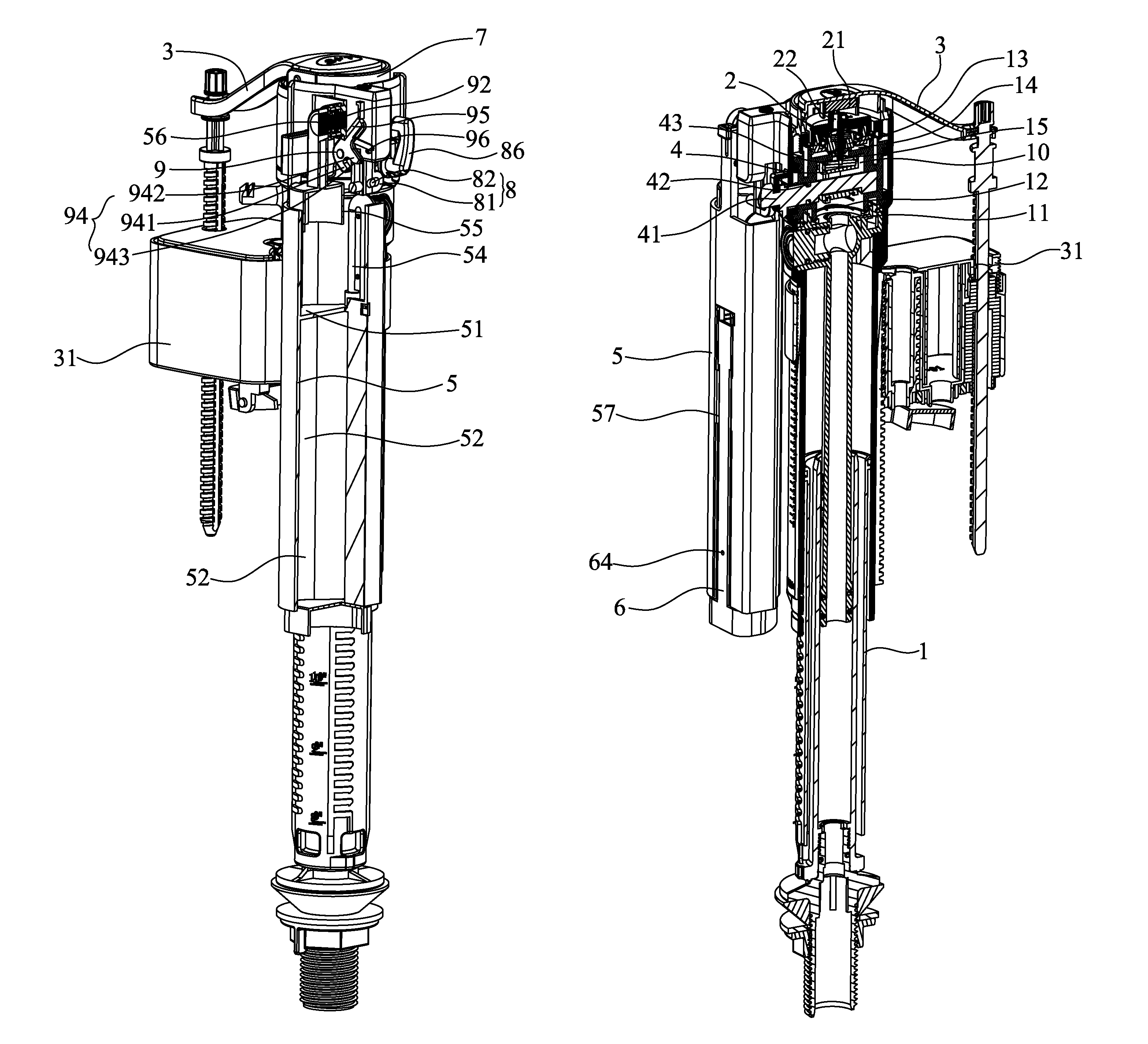 Water inlet valve