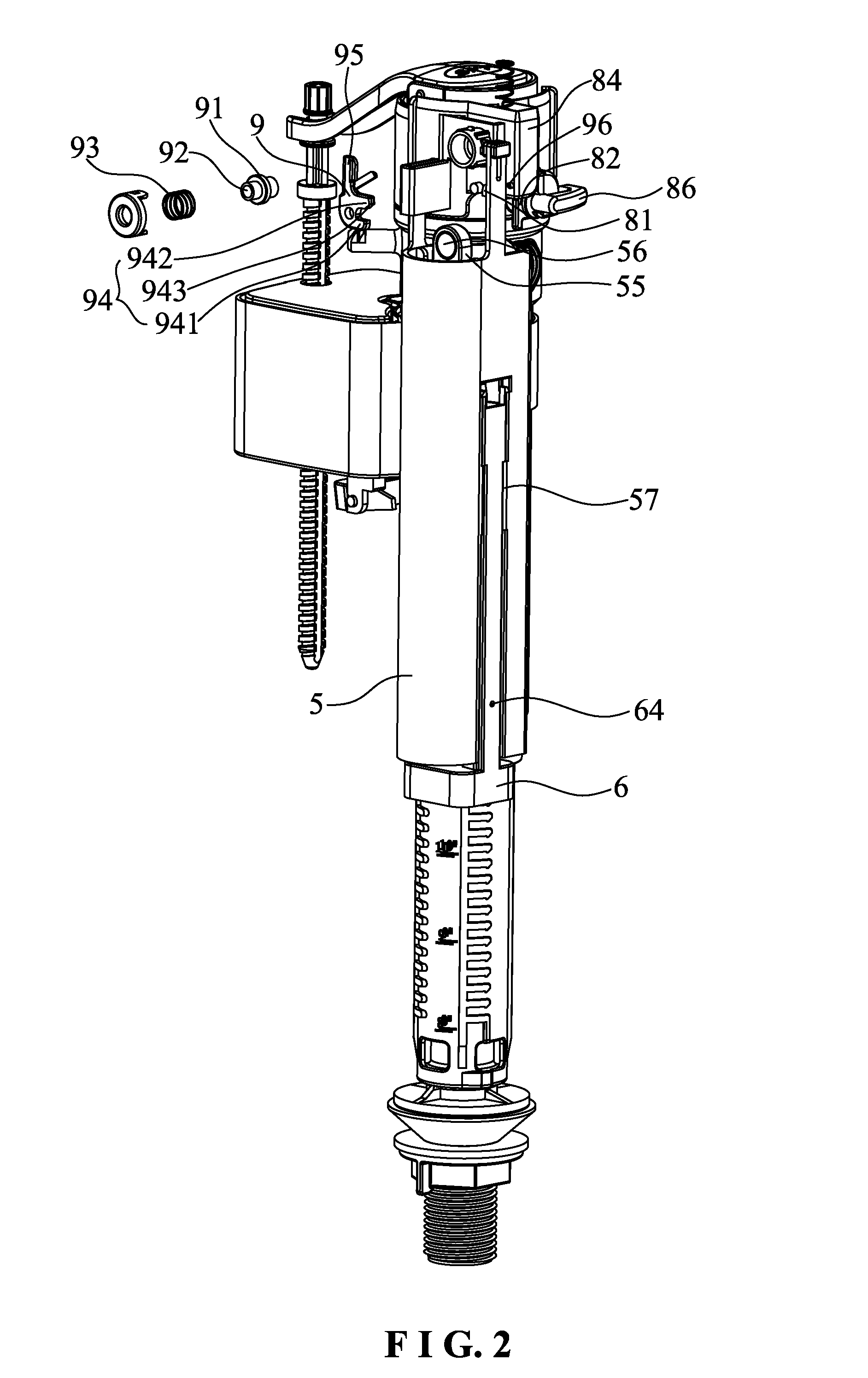 Water inlet valve