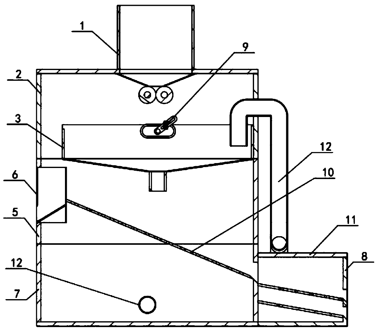 Rice shelling machine