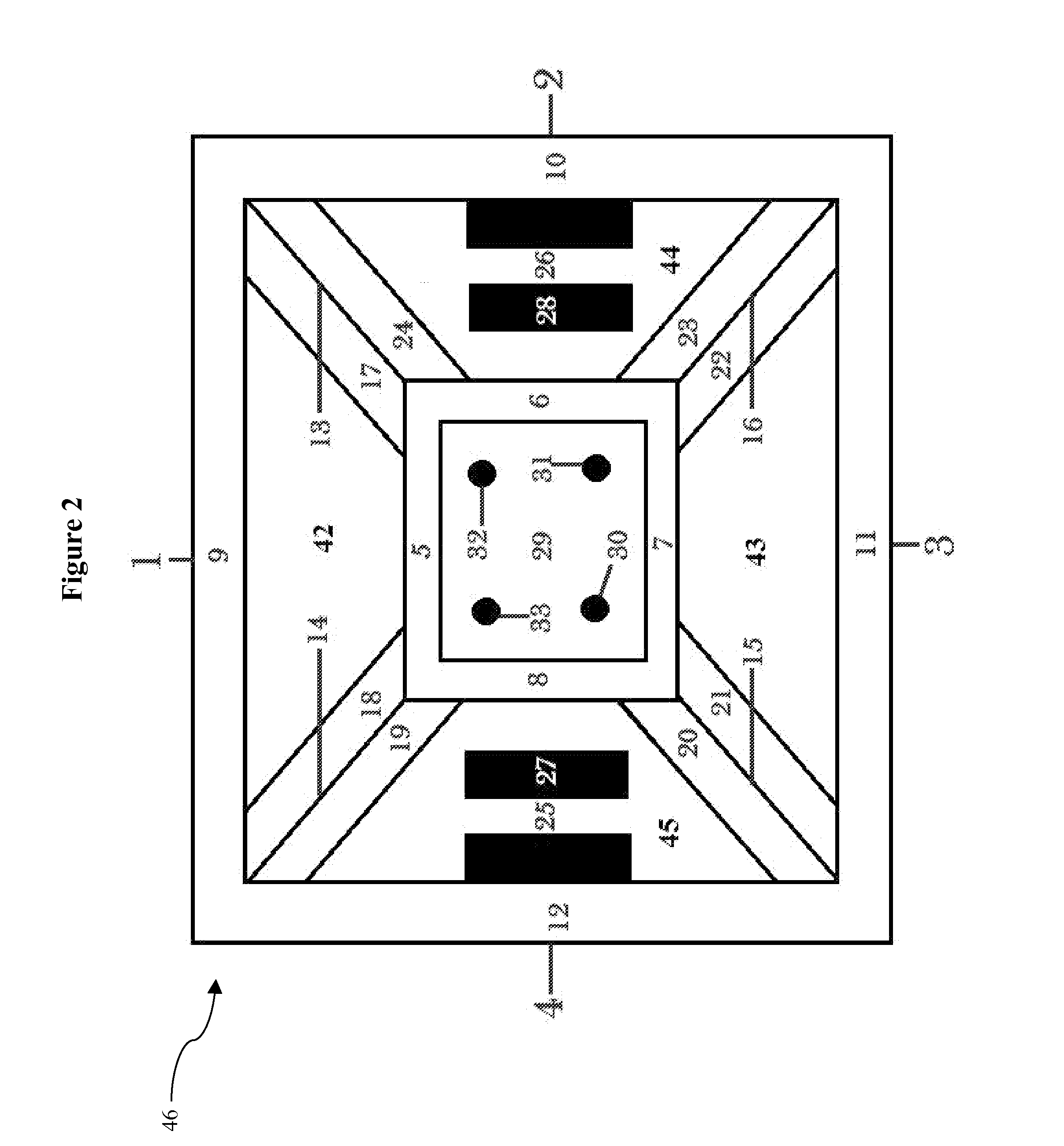 Trailer jack stand support