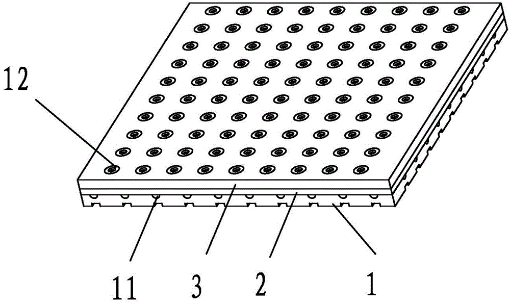 Composite knitted fabric for car seat cushion