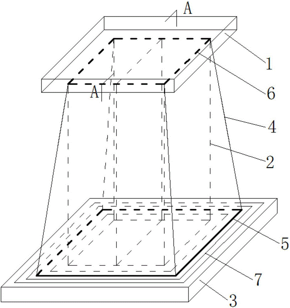 Teaching aid for calculating bearing capacity of pile group foundation according to physical deep foundation method