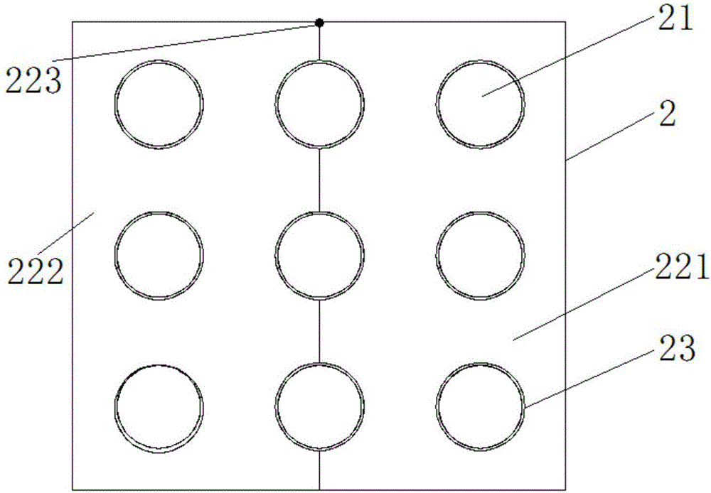 Teaching aid for calculating bearing capacity of pile group foundation according to physical deep foundation method