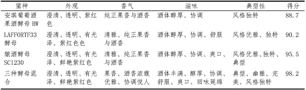 Prickly pear and lycium ruthenicum composite fruit wine and making method thereof