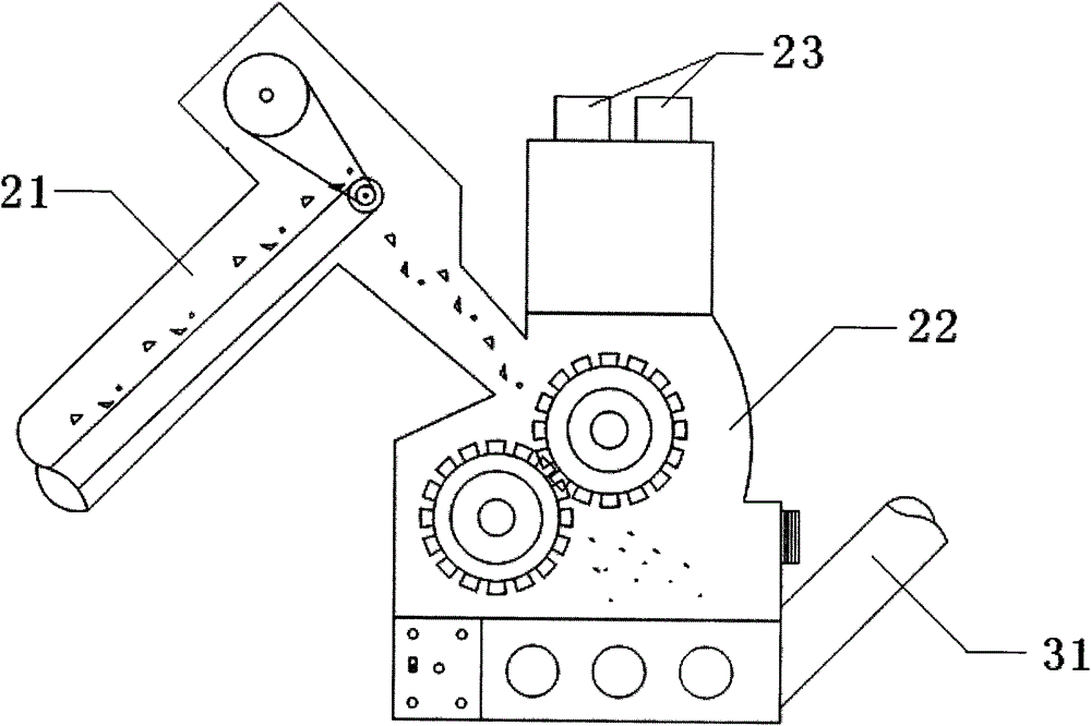 A kind of waste battery recycling system and recycling method