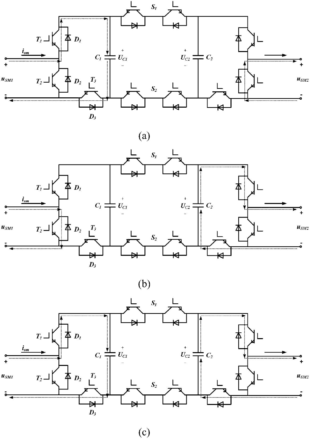 Modular multilevel dynamic switching DC-DC transformer