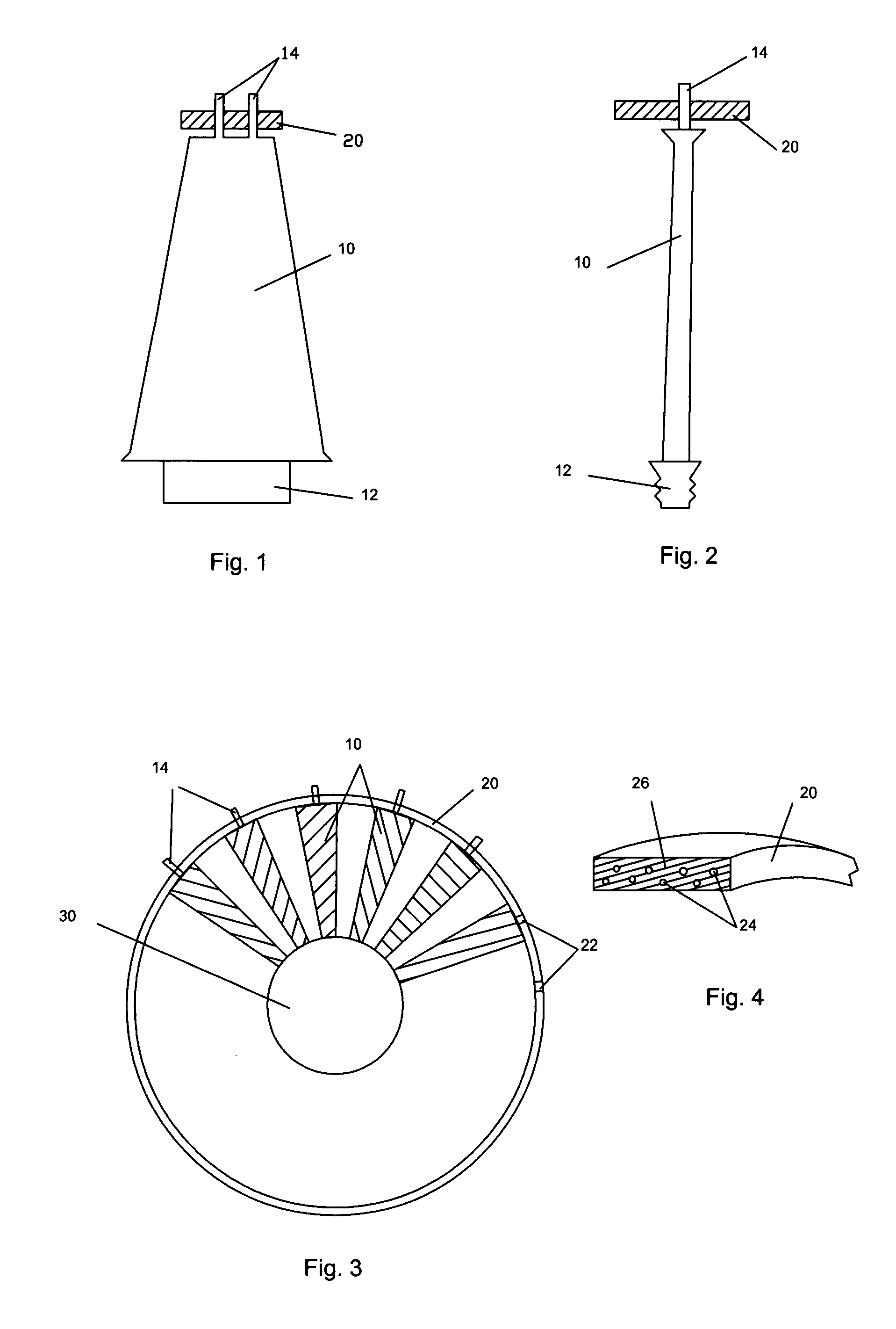 Composite tip shroud ring