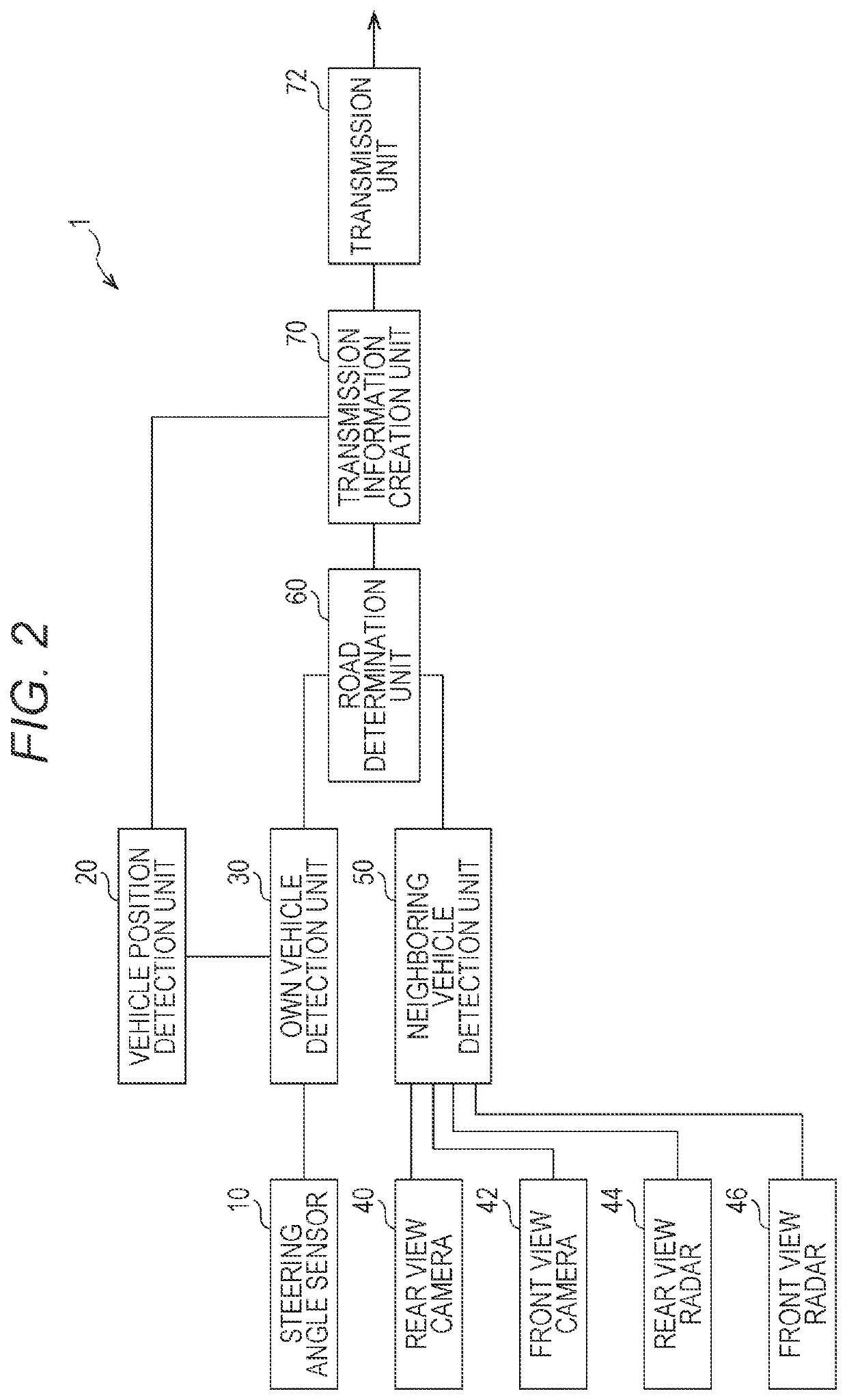 Road information collection device