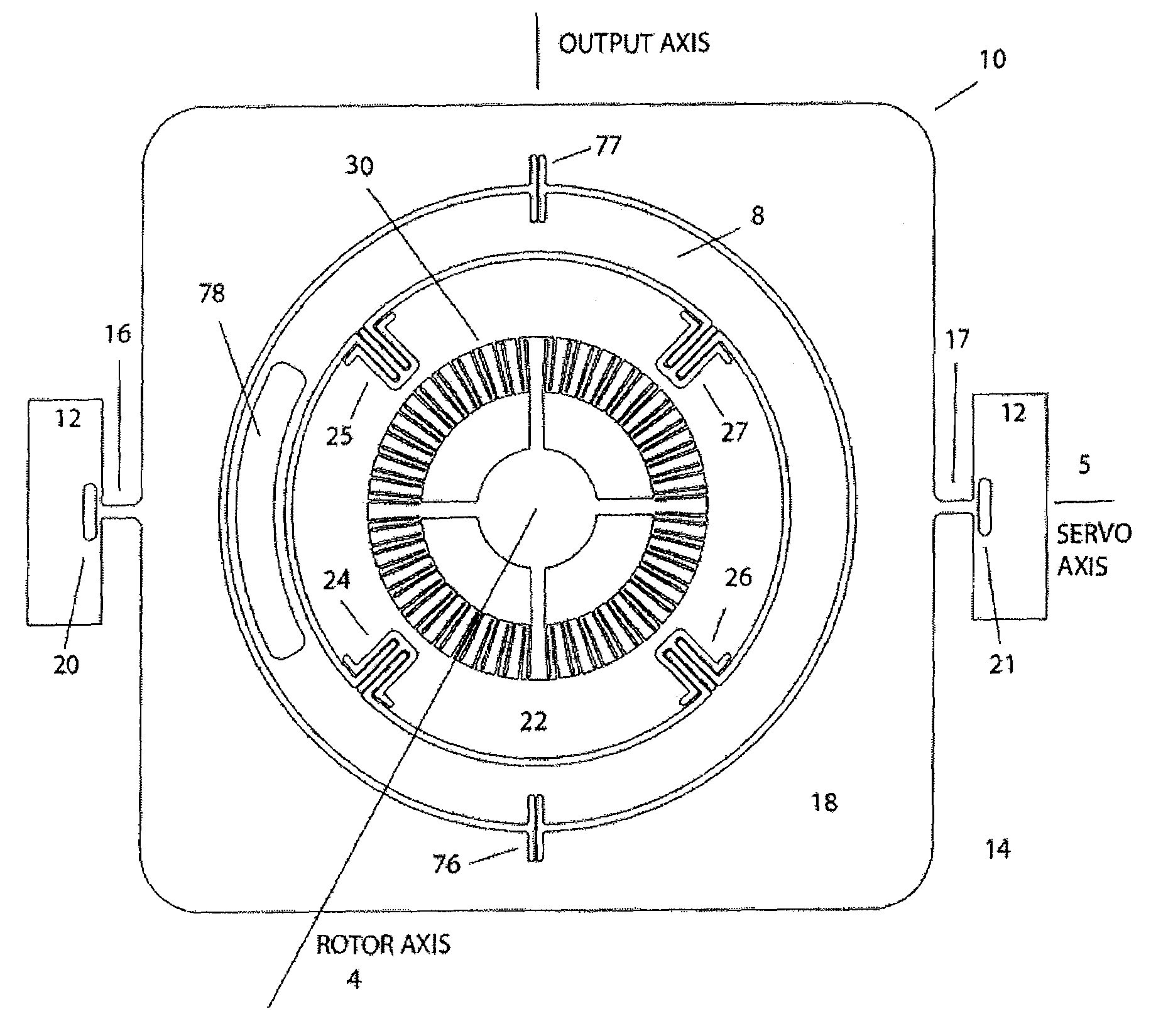 GRA MEMS accelerometer