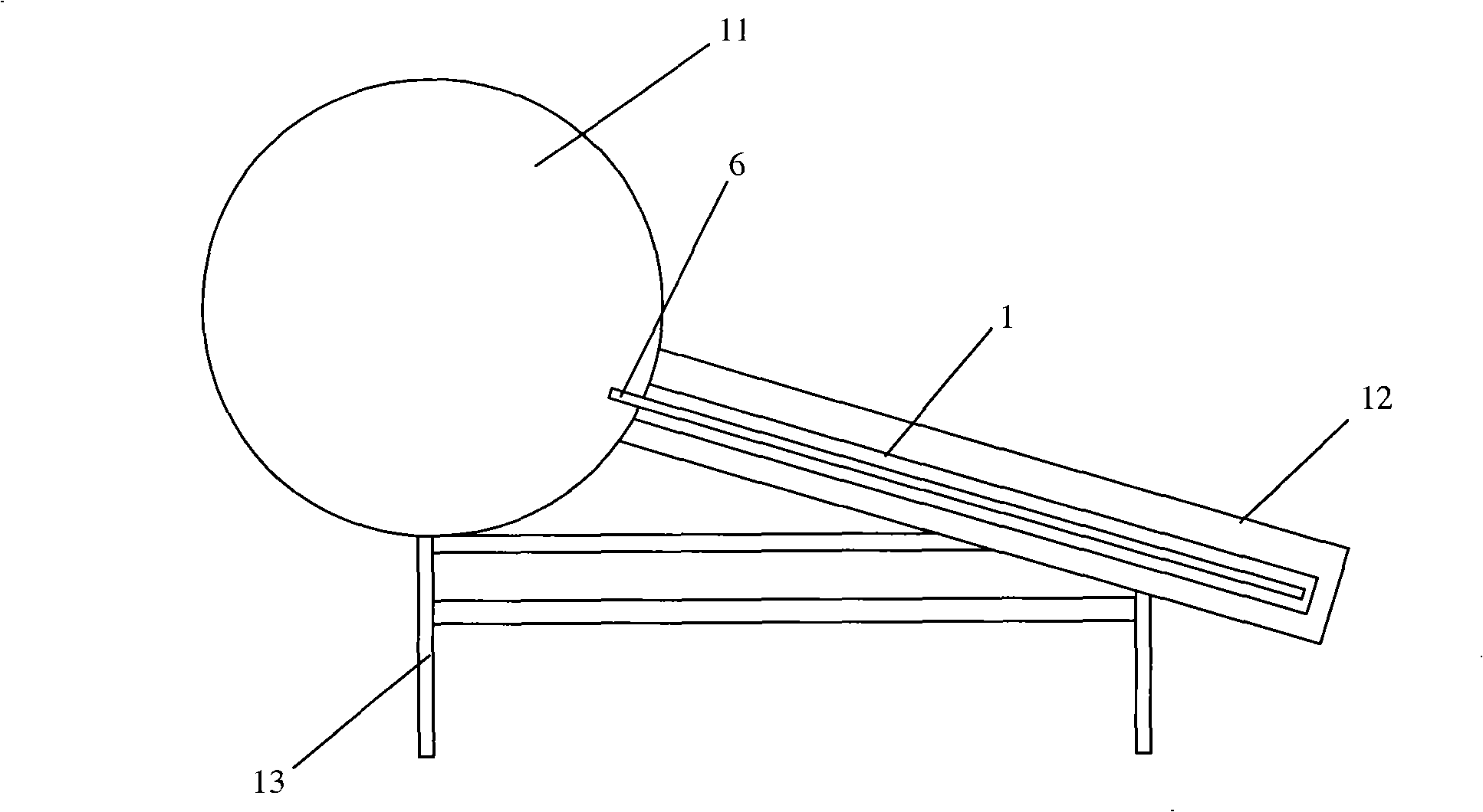 Solar energy water heater