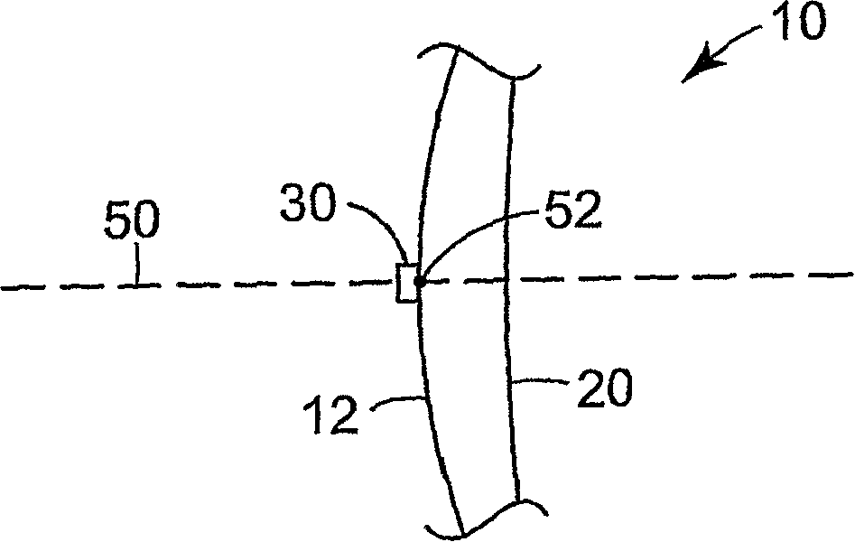 Lens having at least one lens centration mark and methods of making and using same