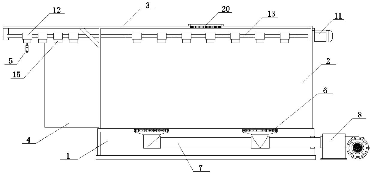 Drying box for garment processing