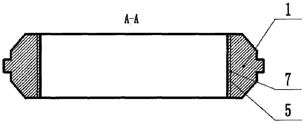 High-performance titanium connecting seal ring and processing method for deep-sea oil drilling and production equipment