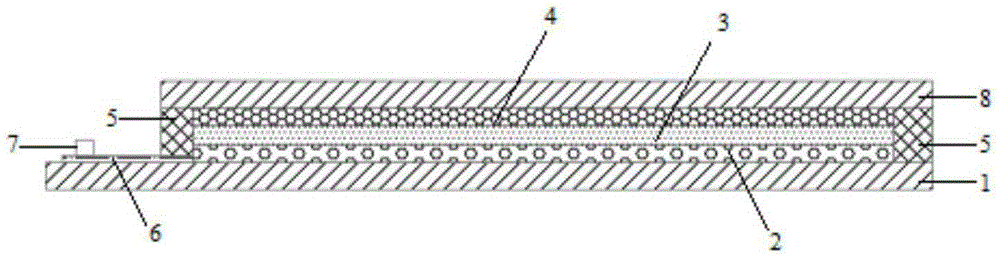 Ultrathin windable segment-code-type electronic ink screen and preparing method