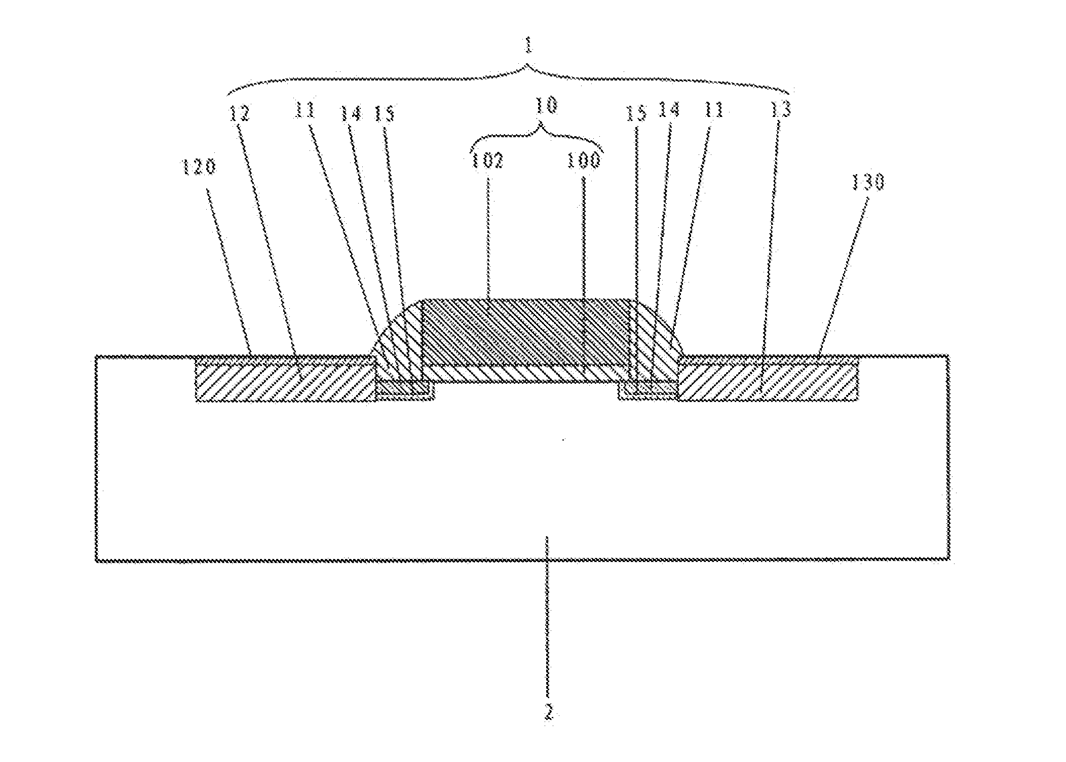 Mos transistor for reducing short-channel effects and its production