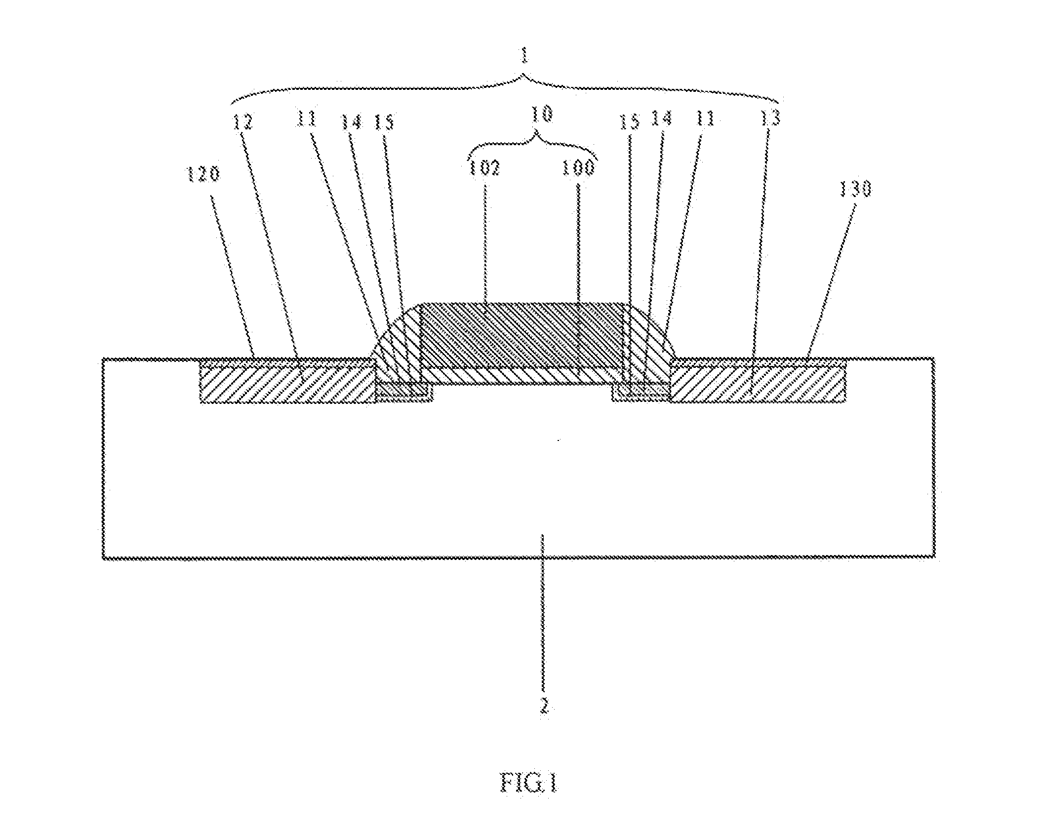 Mos transistor for reducing short-channel effects and its production