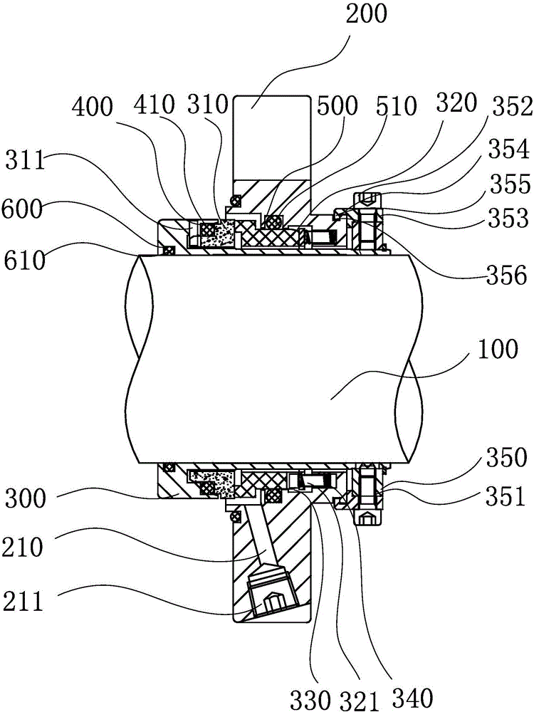 Mechanical seam with improved structure