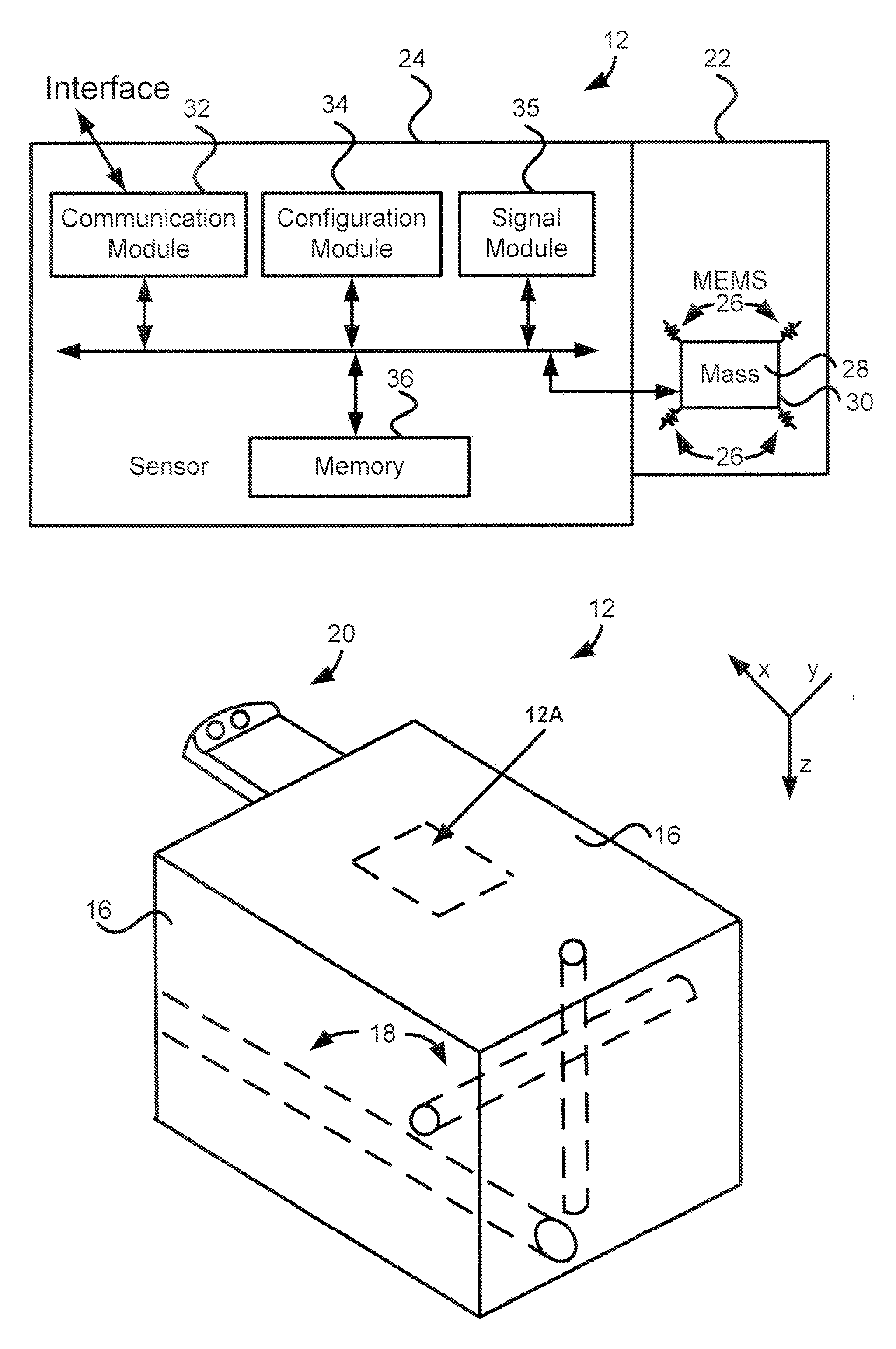 MEMS Sensor System with Configurable Signal Module