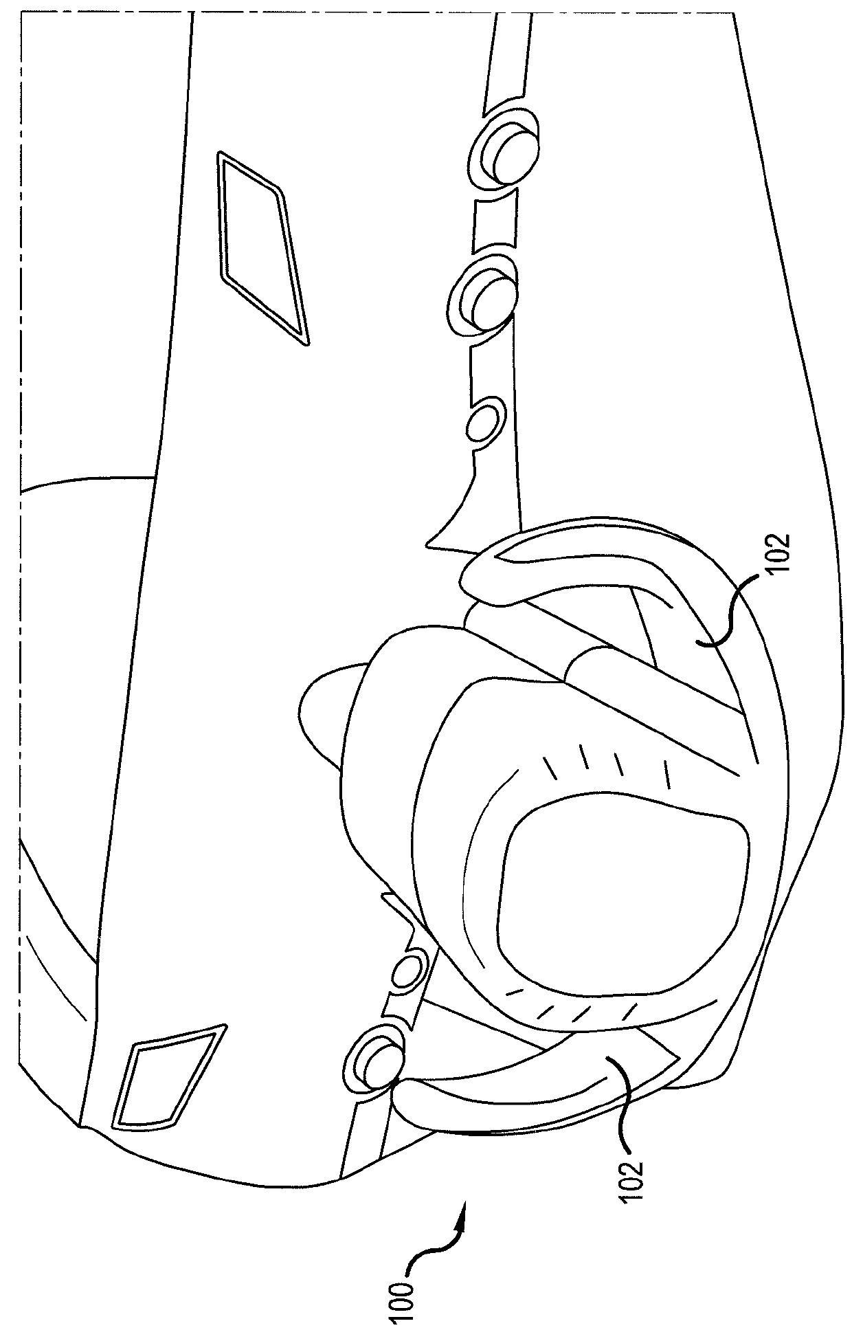 Dual-state steering wheel/input device