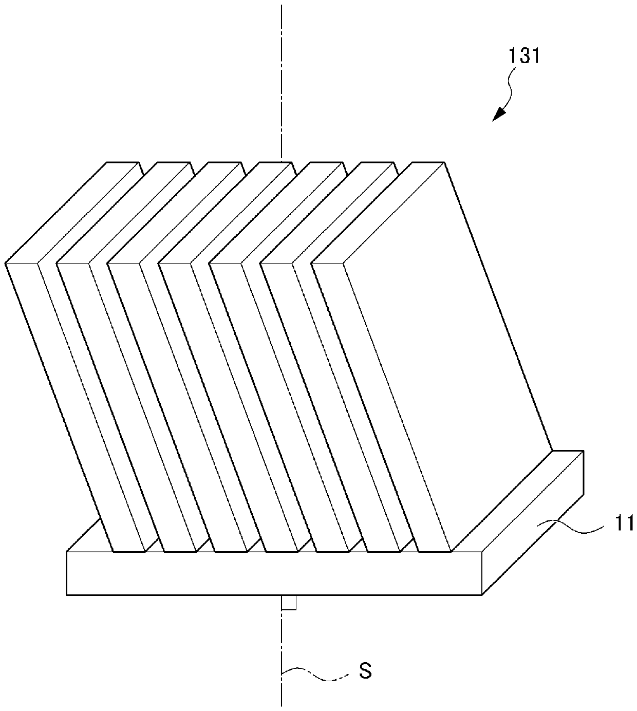 Optical element, liquid crystal display device, and projection-type image display device