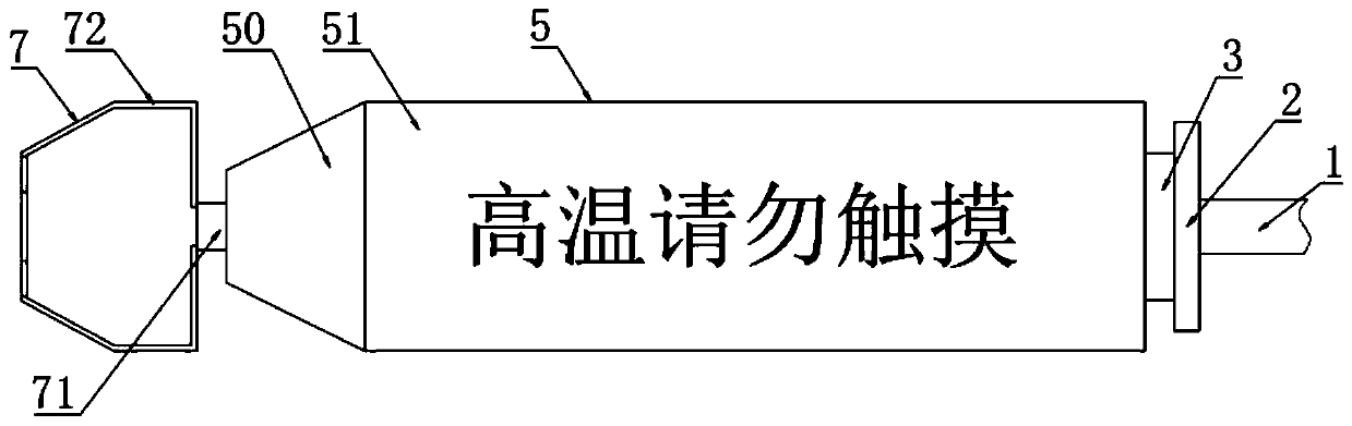 Motorcycle protection device with warning protection function