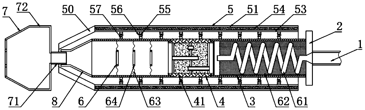 Motorcycle protection device with warning protection function