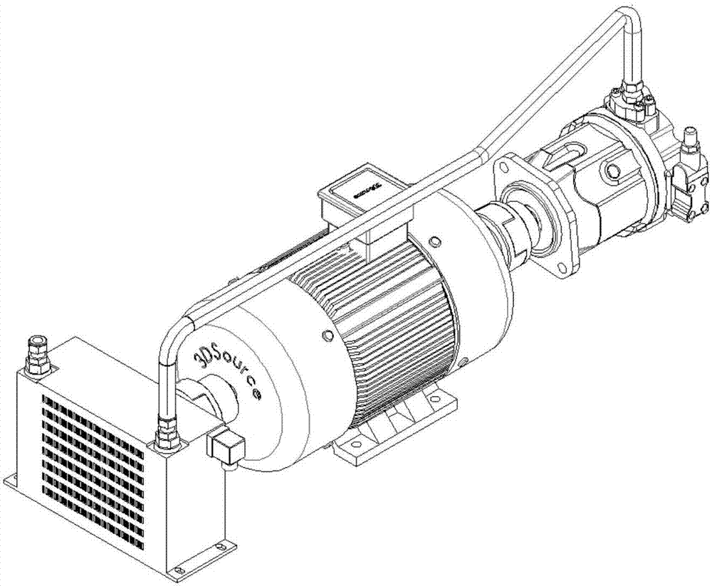 Hydraulic cooling device