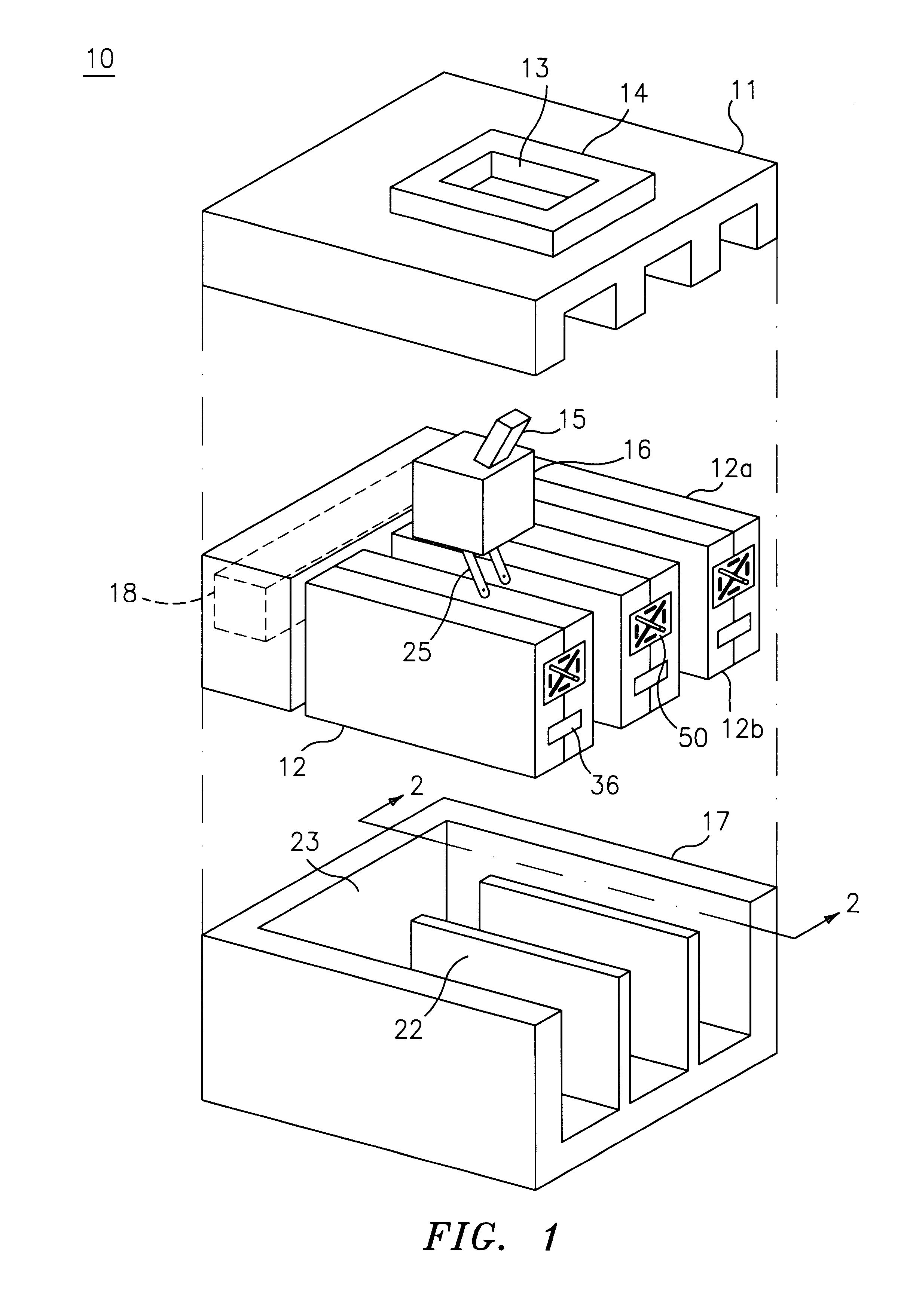 Circuit breaker arc exhaust baffle with variable aperture