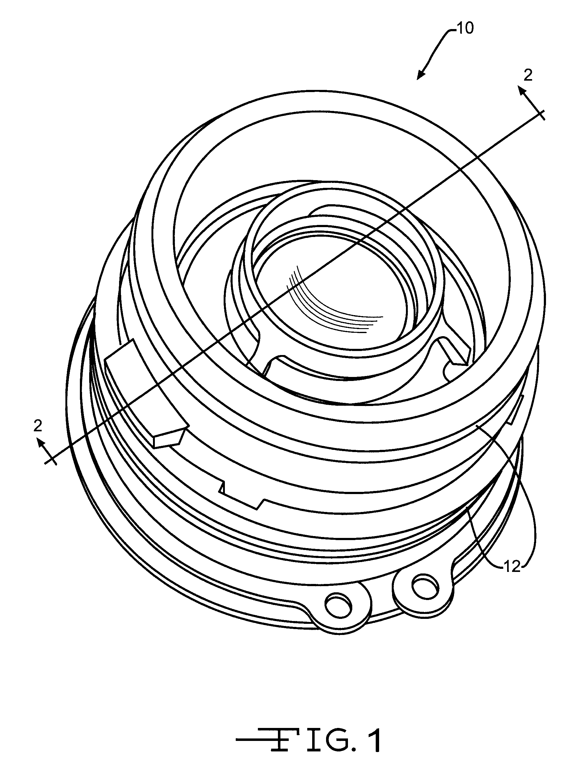 Noise reducing poppet valve