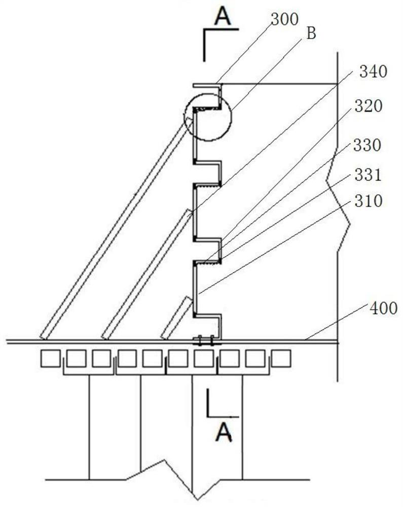 A construction method for vertical waterproof construction joints