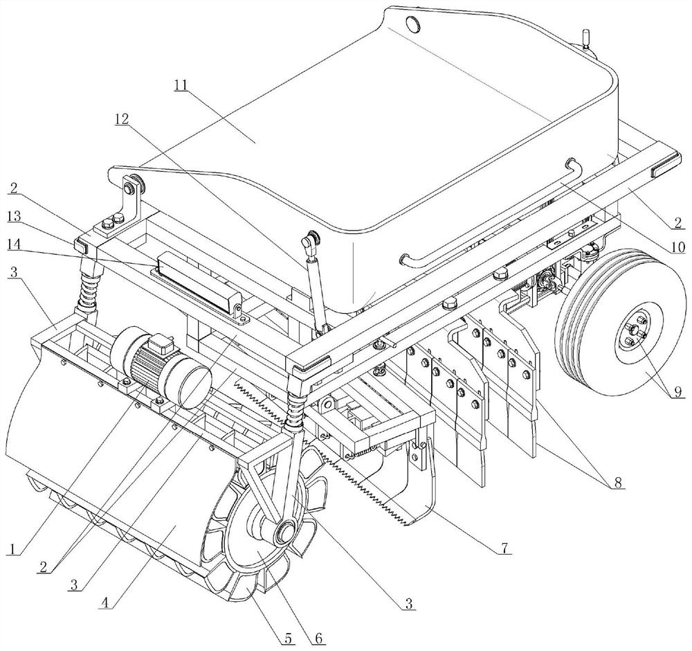 Community snow removal truck