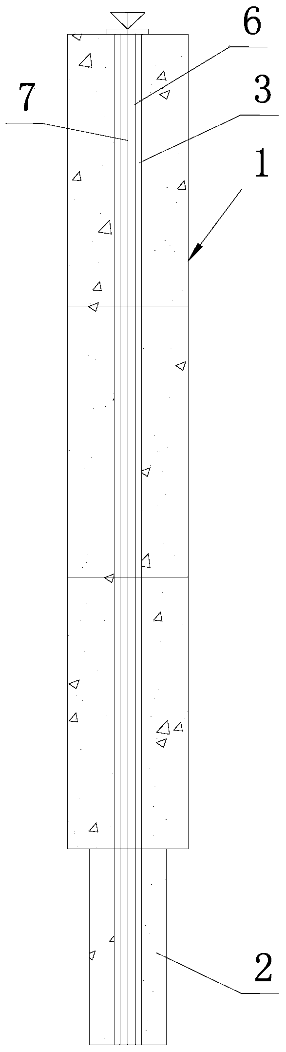 Prefabricated underground diaphragm wall and method for constructing outer basement wall and floor slabs