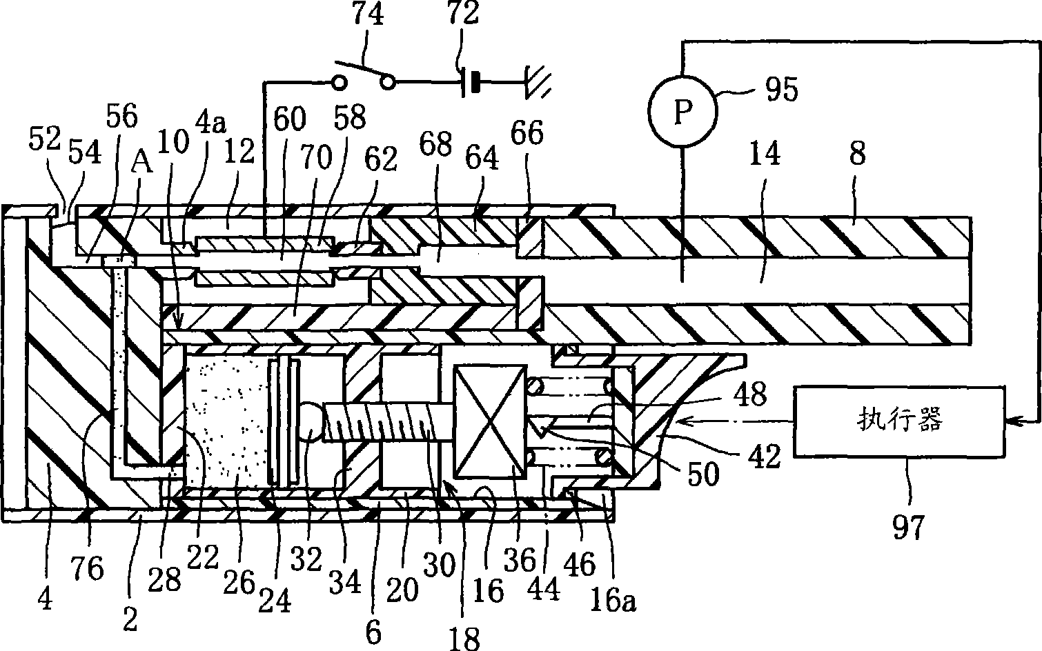 Aerosol aspirator, and its sucking method