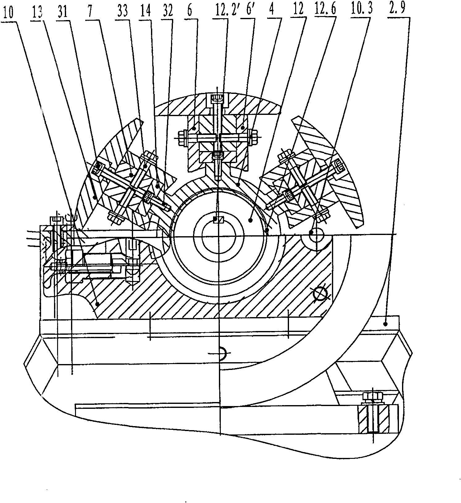 Mechanical expansion shaft and method for hoisting coil material