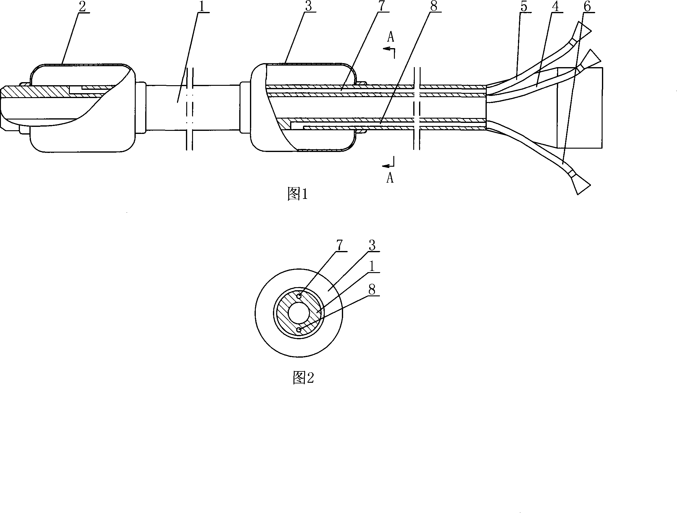 Back folded enteroscopy canula