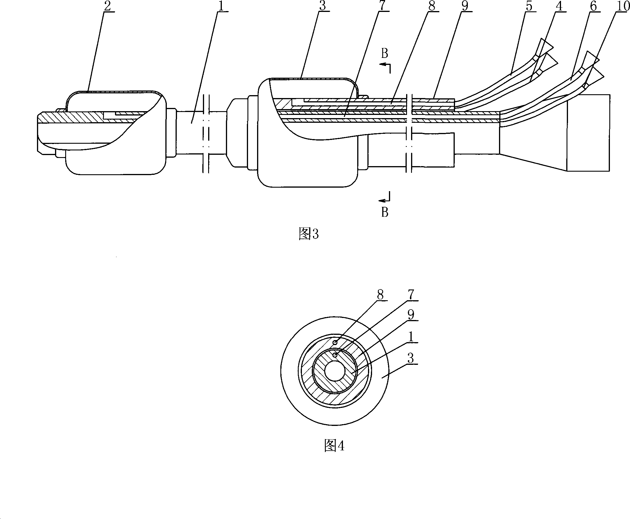 Back folded enteroscopy canula