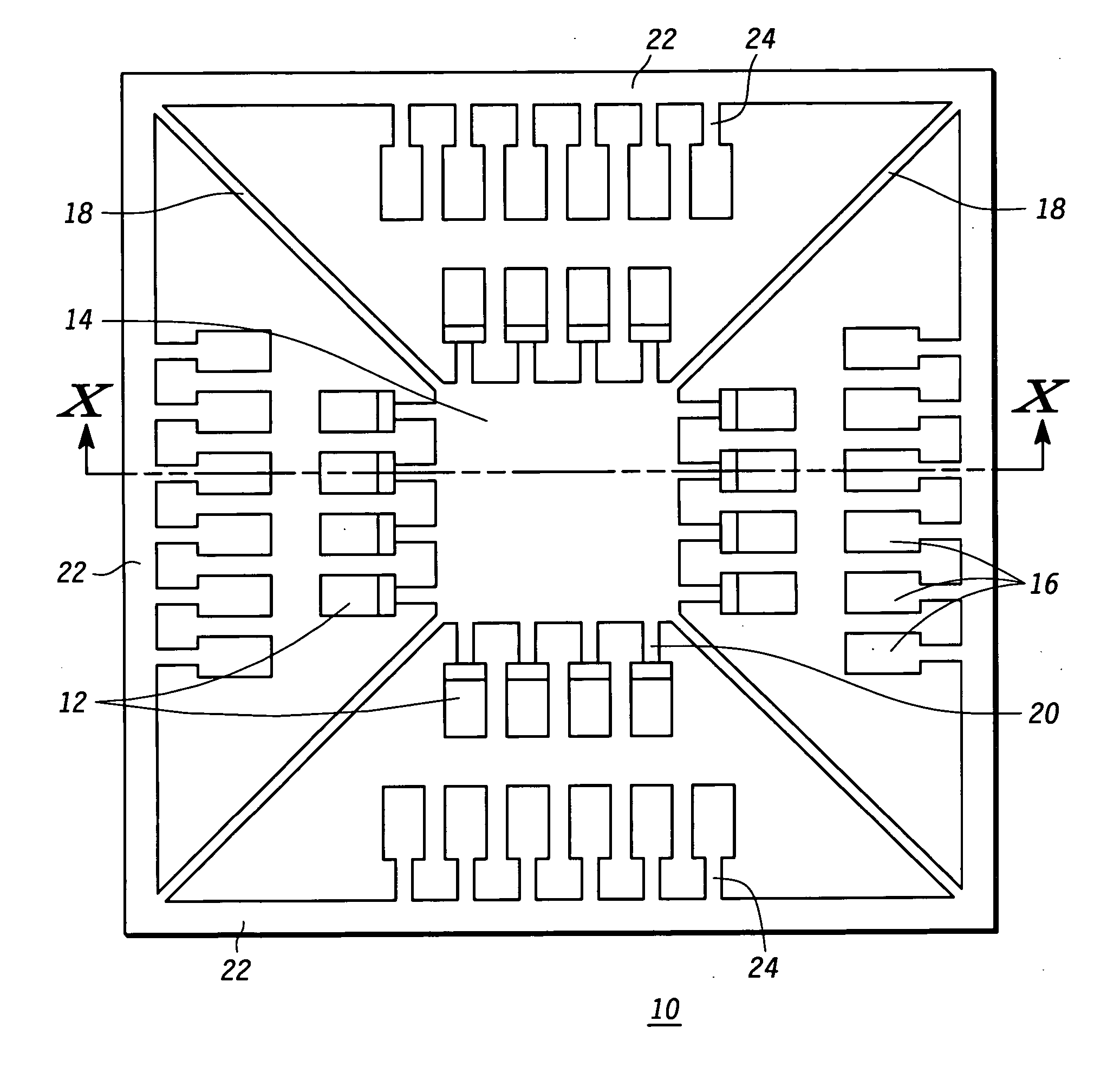 Multi-row lead frame