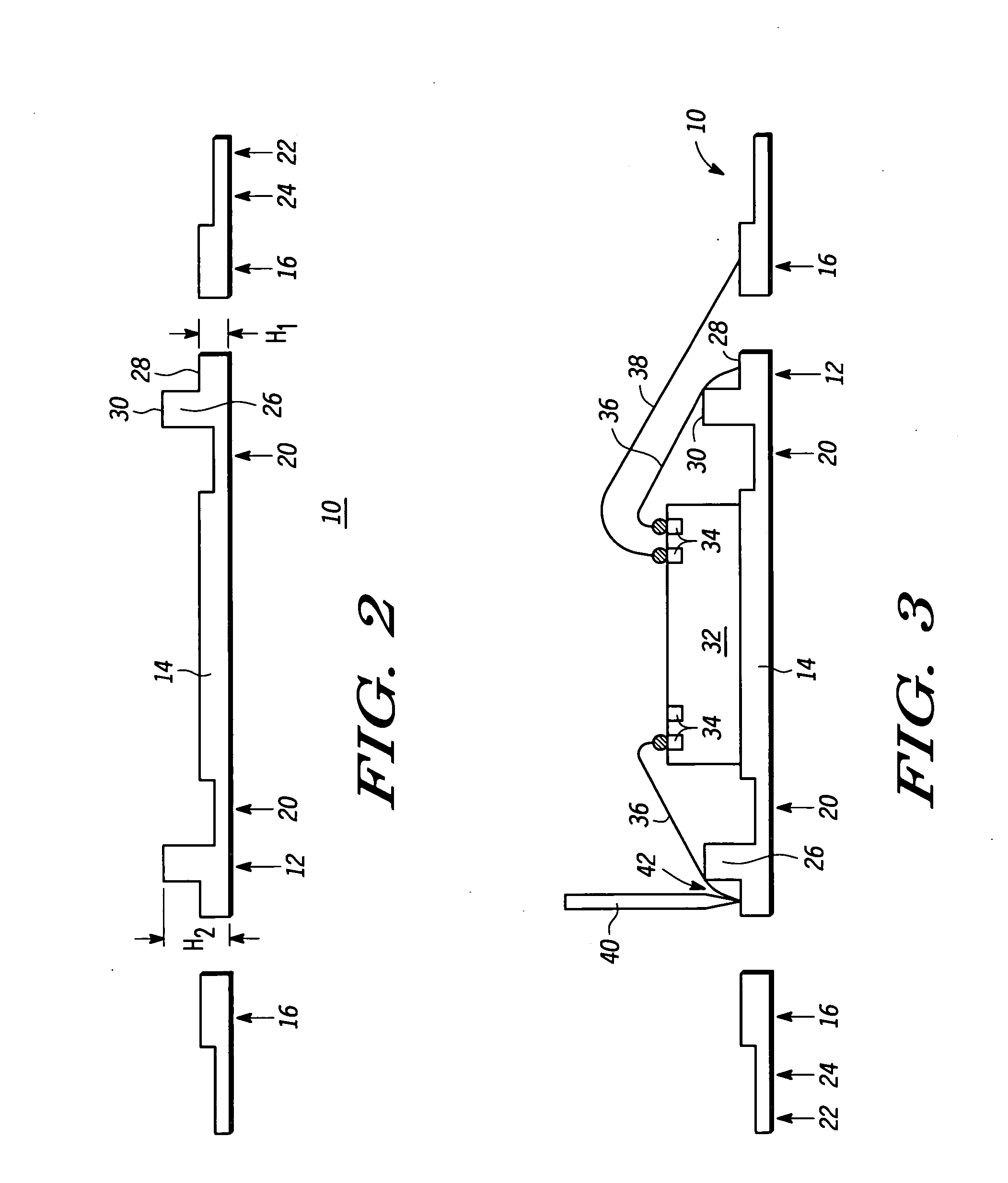 Multi-row lead frame