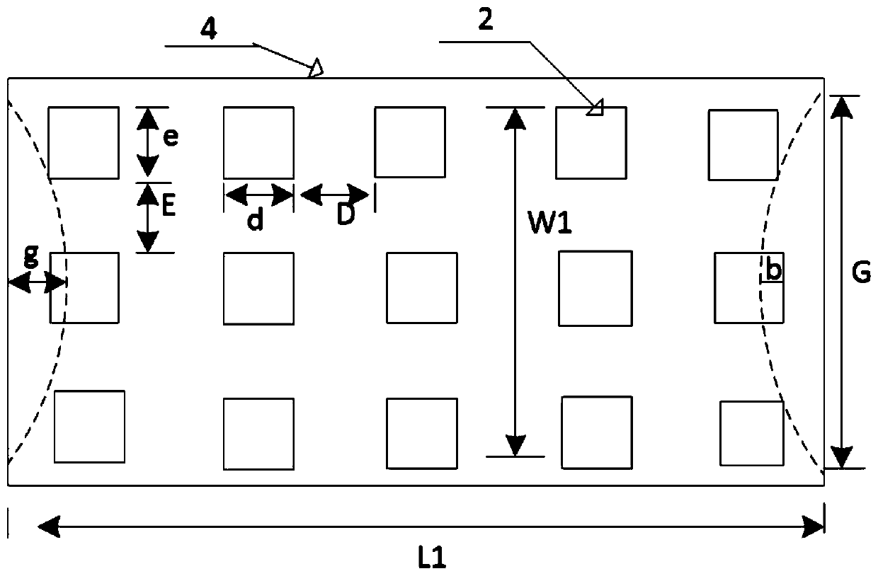 Glue dipping head for conductive glue coating