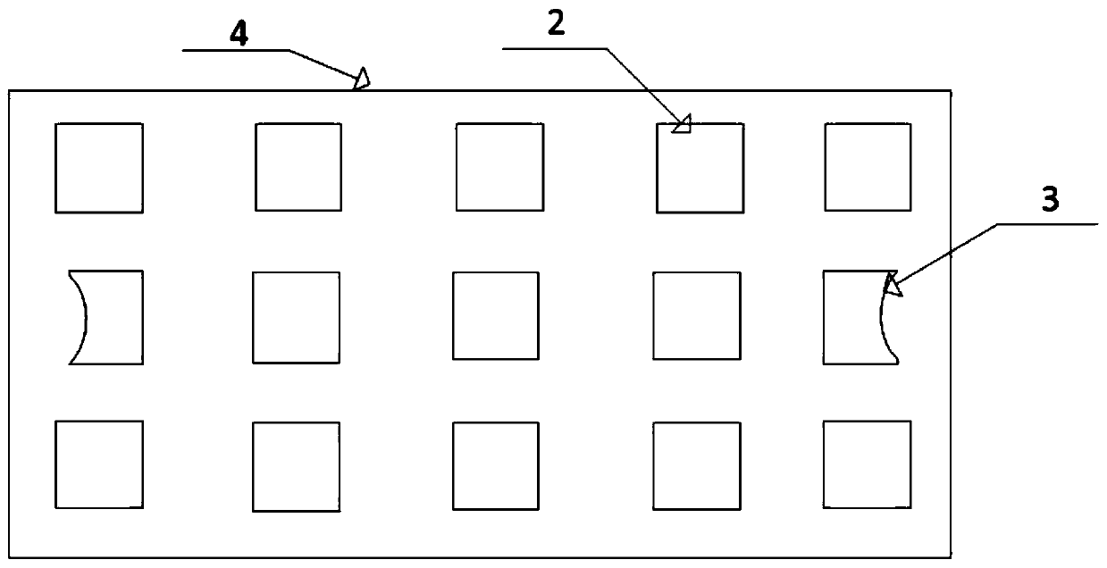 Glue dipping head for conductive glue coating