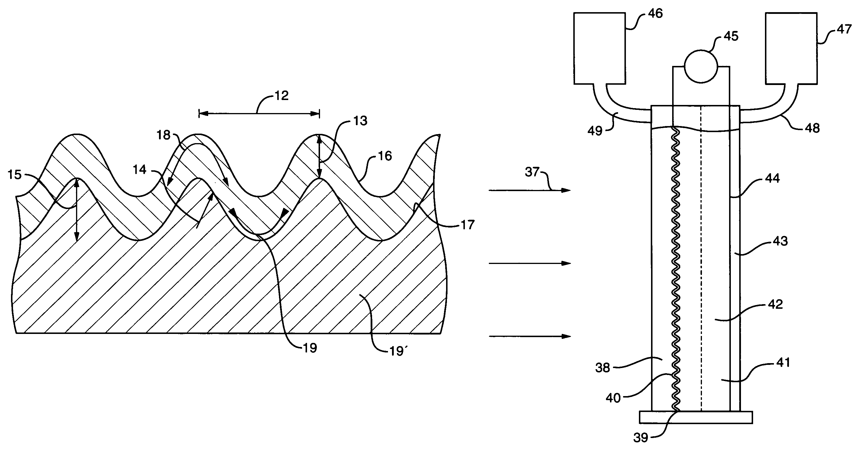 Stress-induced bandgap-shifted semiconductor photoelectrolytic/photocatalytic/photovoltaic surface and method for making same