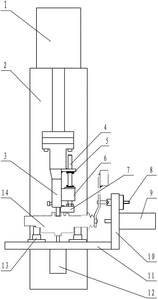 Press clamp for small commercial car assembly