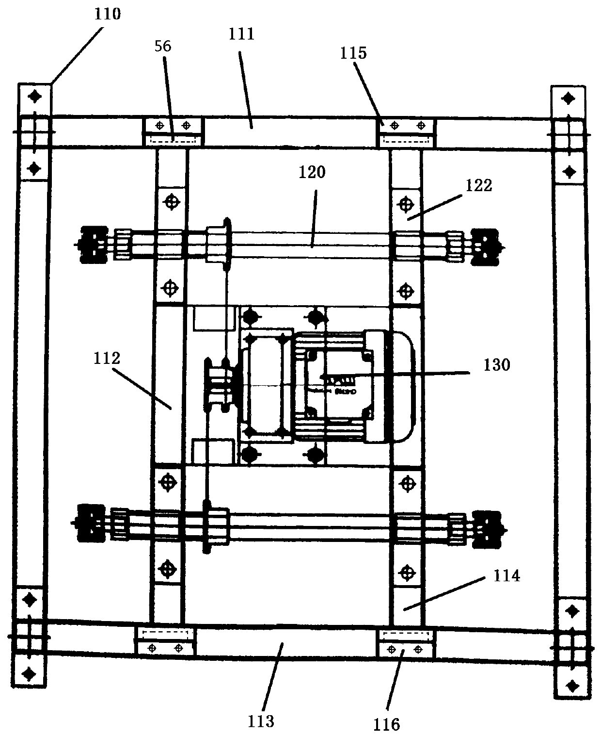 Jacking transfer machine