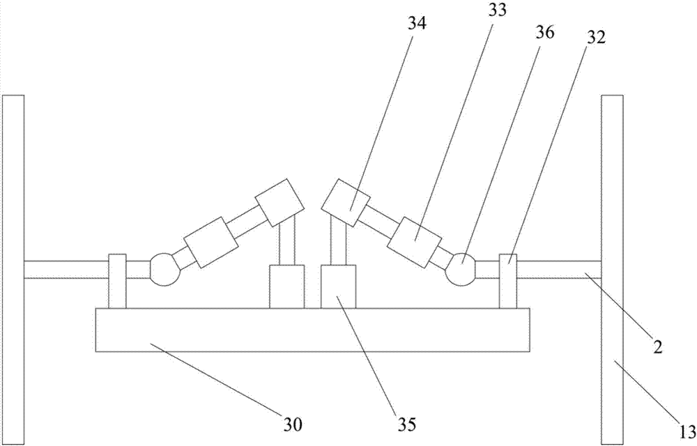 Soil loosening device for municipal gardens